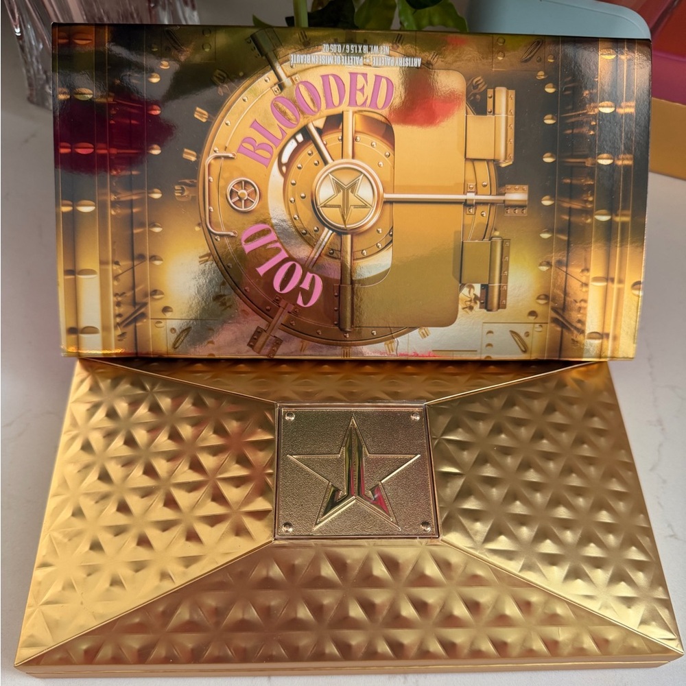 Jeffree Star Gold Blooded Eyeshadow Artistry Palette ~ 18 Shades NIB - Picture 9 of 9